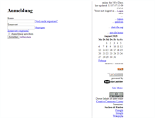 Tablet Screenshot of nico.antville.org