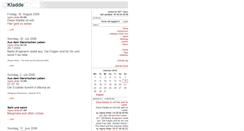 Desktop Screenshot of kladde.antville.org