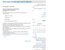 Tablet Screenshot of lektuer.antville.org