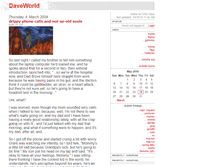 Tablet Screenshot of daveworld.antville.org
