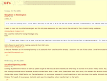 Tablet Screenshot of dj.antville.org