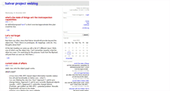 Desktop Screenshot of halvar.antville.org