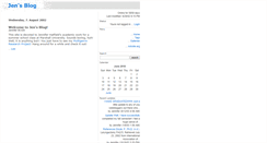Desktop Screenshot of jensblog.antville.org