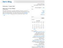 Tablet Screenshot of jensblog.antville.org